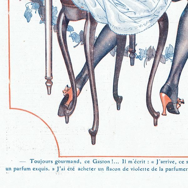 ե󥹤λ޳ 1917ǯ LA VIE PARISIENNEʥꡦ륢/Chéri Hérouard0583