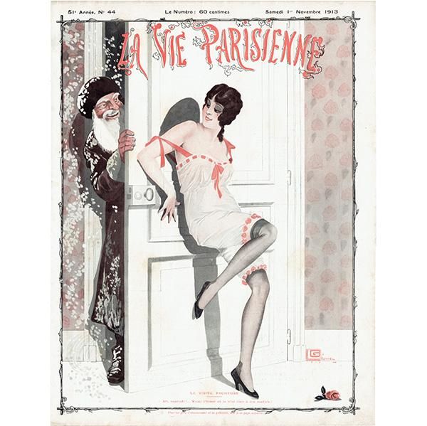 通販生活 ファッション フランスの雑誌表紙 1913年 PARISIENNE～より VIE ～LA その他