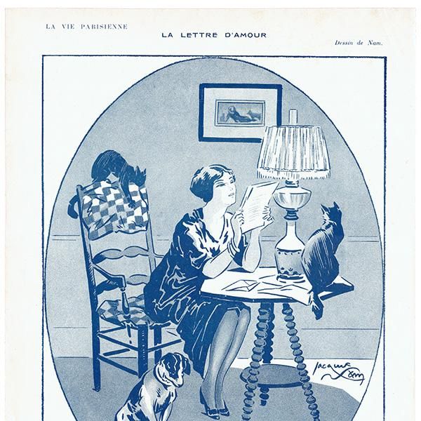 ե󥹤λ޳ 1913ǯ LA VIE PARISIENNEJacques Lehmann Nam0585