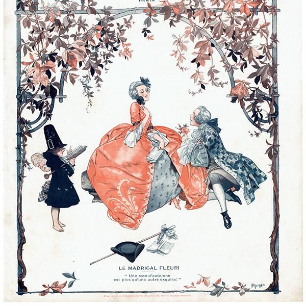 フランスの雑誌表紙 1913年 ～LA VIE PARISIENNE～より（シェリ
