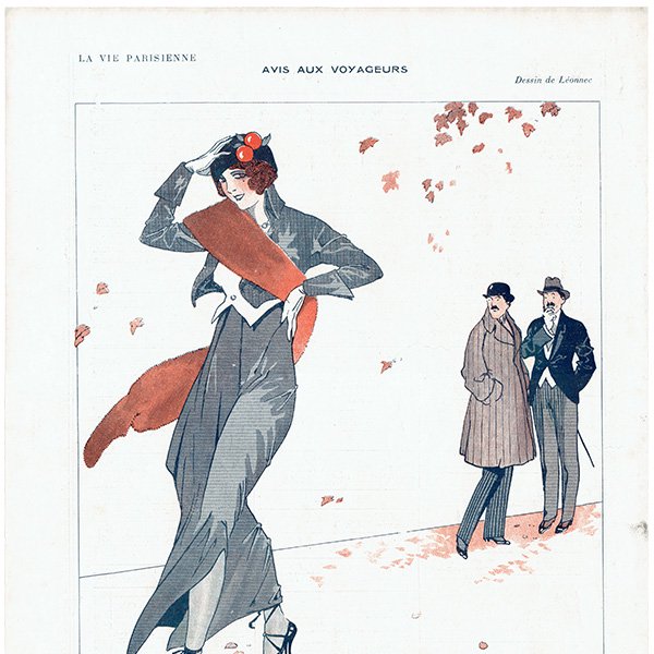 フランスの雑誌挿絵 1913年 〜LA VIE PARISIENNE〜より（ジョルジュ・レオネック/Georges Léonnec）0590