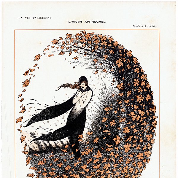 フランスの雑誌挿絵 1913年 〜LA VIE PARISIENNE〜より（Armand Vallée）0591