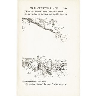 ヴィンテージプリント くまのプーさん Winnie-the-Pooh 1956年36版より（クラシックプー CH-0045）
