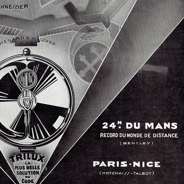 MARCHAL（マーシャル）1928年  フランスの古い広告（ヴィンテージ広告） 0159
