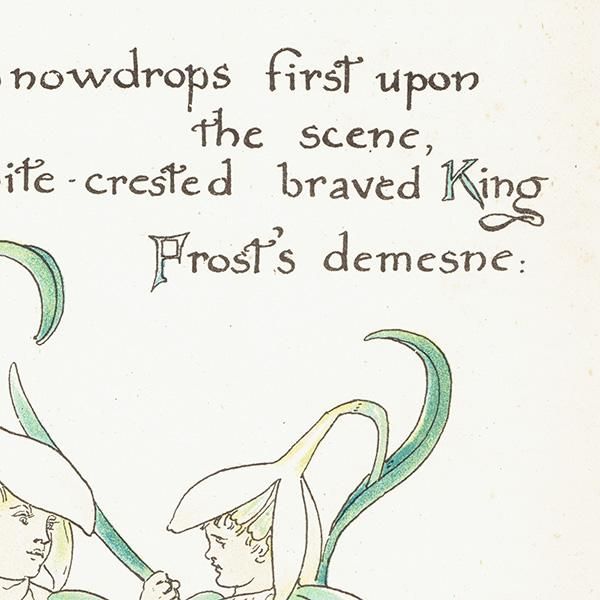 륿쥤 FLORA'S FEASTʥեζ±ˡ 1889ǯ  | ΡɥåסSnowdrops 1104