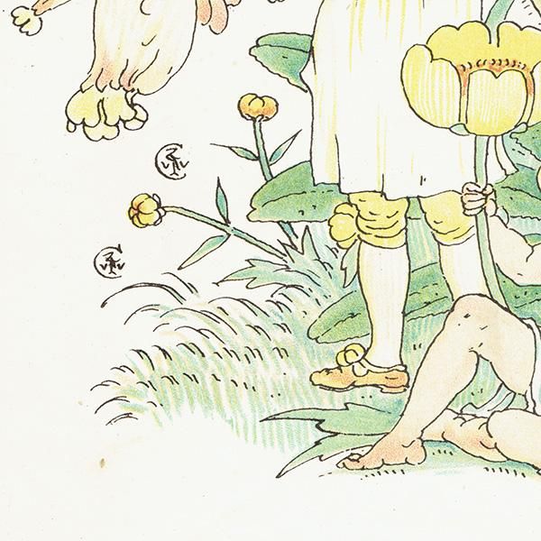 륿쥤 FLORA'S FEASTʥեζ±ˡ 1889ǯ  | Хå / ݥButtercups