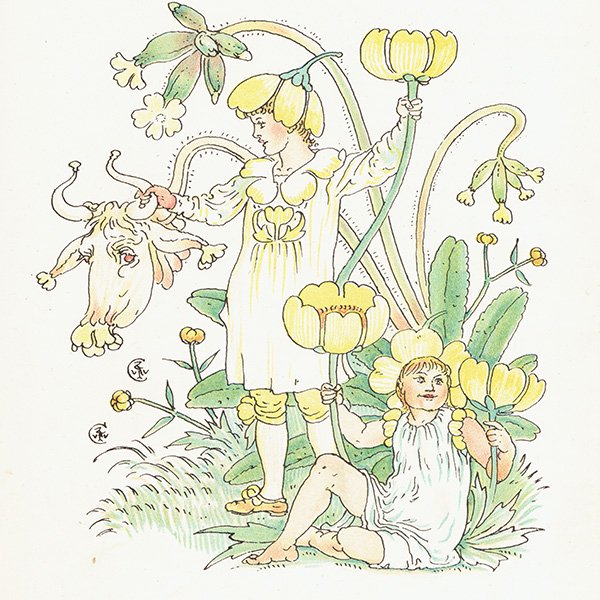 륿쥤 FLORA'S FEASTʥեζ±ˡ 1889ǯ  | Хå / ݥButtercups