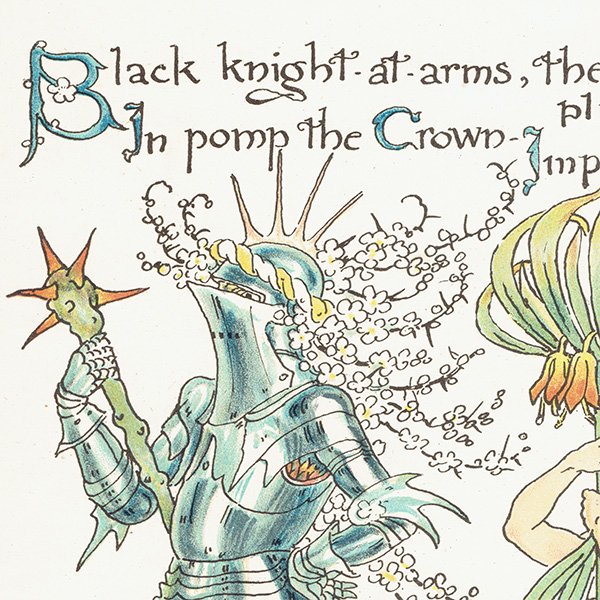 륿쥤 FLORA'S FEASTʥեζ±ˡ 1889ǯ  | ֥åʥȤȥ饦󥤥ڥꥢBlack knight / Crown Imperial