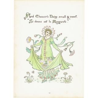 륿쥤 FLORA'S FEASTʥեζ±ˡ 1889ǯ  | ǥȥޡåȡDaisy / Margarete 1118