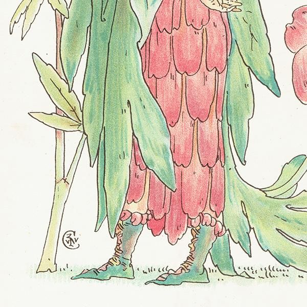 ウォルター・クレイン 「FLORA'S FEAST（フローラの饗宴