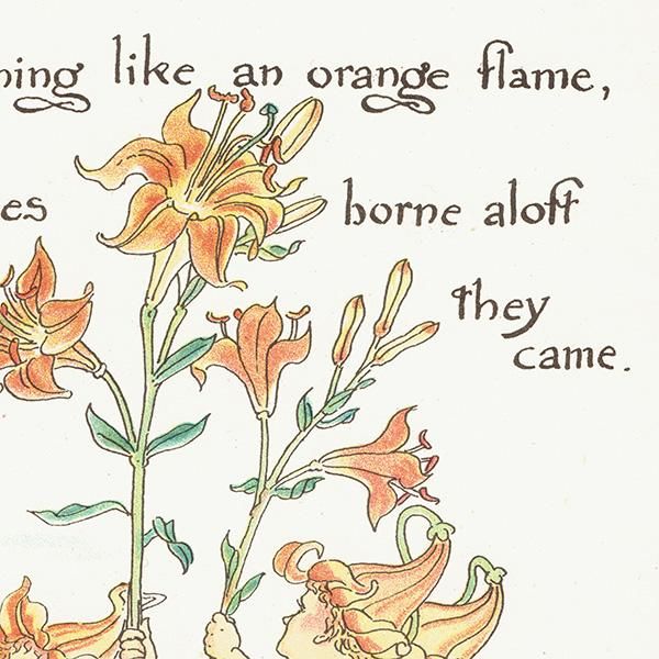 ウォルター・クレイン 「FLORA'S FEAST（フローラの饗宴）」 1889年