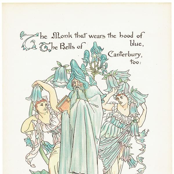륿쥤 FLORA'S FEASTʥեζ±ˡ 1889ǯ  | ٥ե Bellflower 1127