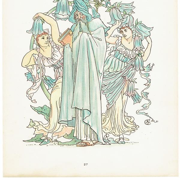 륿쥤 FLORA'S FEASTʥեζ±ˡ 1889ǯ  | ٥ե Bellflower 1127