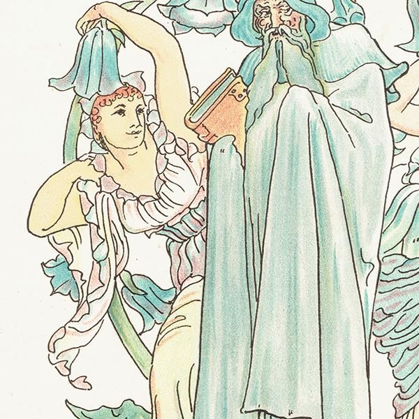 륿쥤 FLORA'S FEASTʥեζ±ˡ 1889ǯ  | ٥ե Bellflower 1127