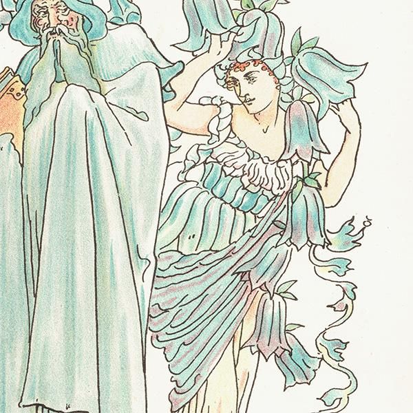 ウォルター・クレイン 「FLORA'S FEAST（フローラの饗宴