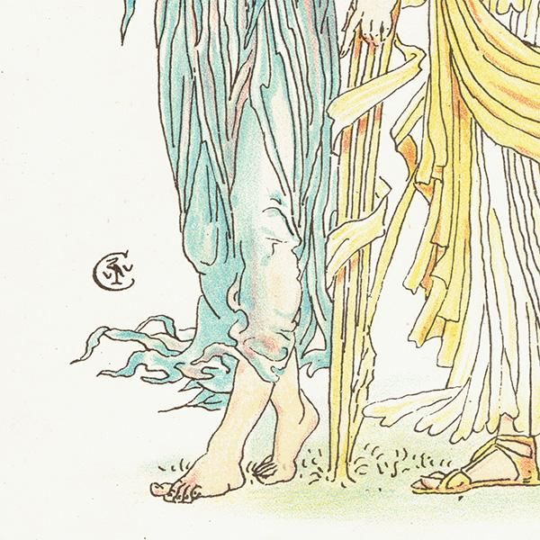 륿쥤 FLORA'S FEASTʥեζ±ˡ 1889ǯ  | ޥ꡼ Corn Marigold 1133