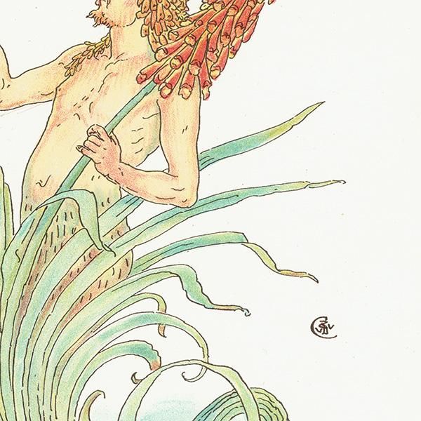 ウォルター・クレイン 「FLORA'S FEAST（フローラの饗宴）」 1889年