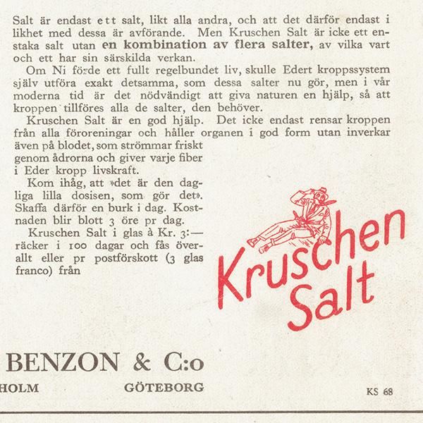 ǥ ơ / Kruschen salts ̲ǥ  1924ǯ 0308