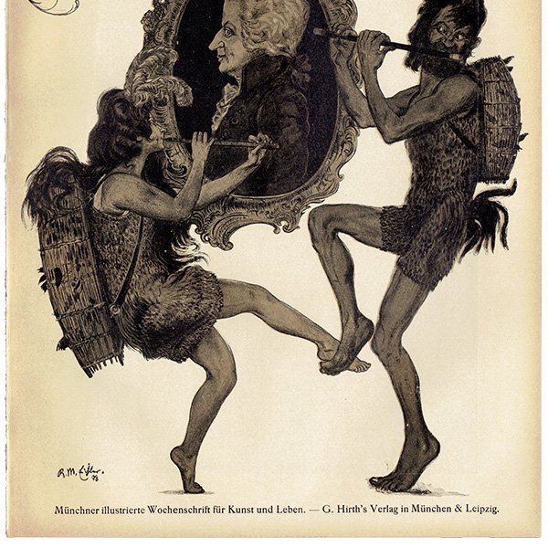 ドイツのイラスト文芸雑誌JUGEND（ユーゲント）アールヌーヴォー  1899-1-28 NR.5  0108