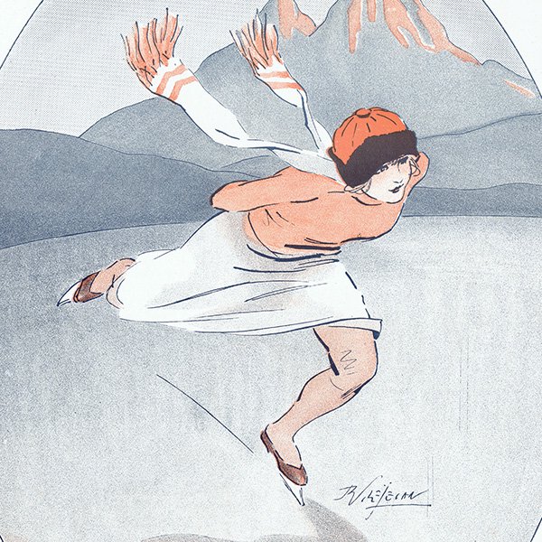 フランスの雑誌挿絵 1913年 〜LA VIE PARISIENNE〜より（René Préjelan ）0596