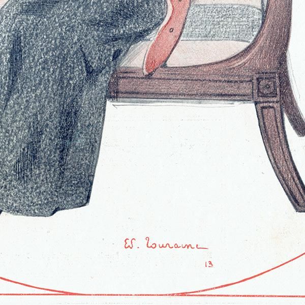 フランスの雑誌表紙 ～LA VIE PARISIENNE～より（Edouard