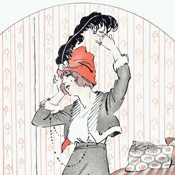 フランスの雑誌挿絵 1913年 ～LA VIE PARISIENNE～より（René
