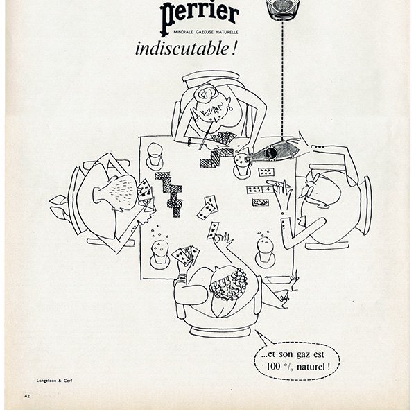 Perrier (ڥꥨ) ե󥹤θŤʥơ 1961ǯ 0317