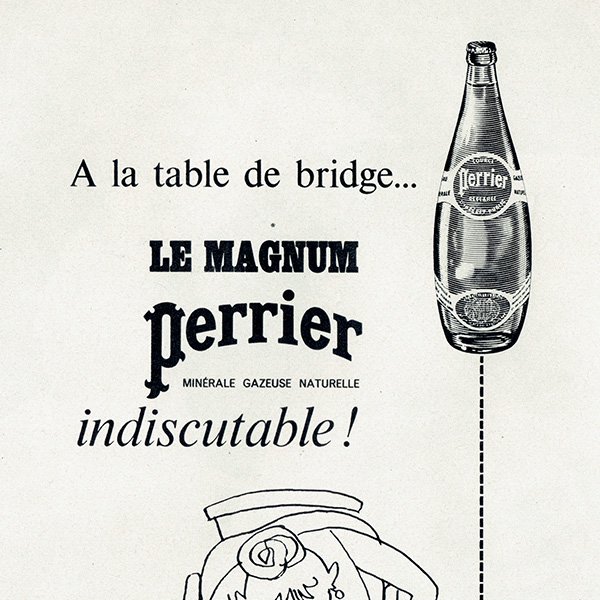 Perrier (ڥꥨ) ե󥹤θŤʥơ 1961ǯ 0317