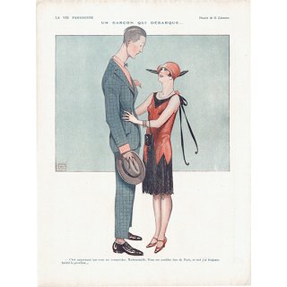 フランスの雑誌挿絵 1926年 〜LA VIE PARISIENNE〜より（ジョルジュ・レオネック/Georges Léonnec）0607