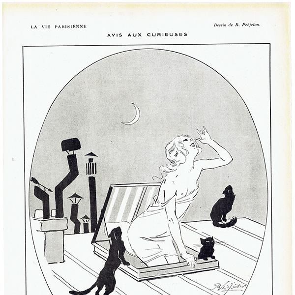 フランスの雑誌挿絵 1915年 ～LA VIE PARISIENNE～より（René