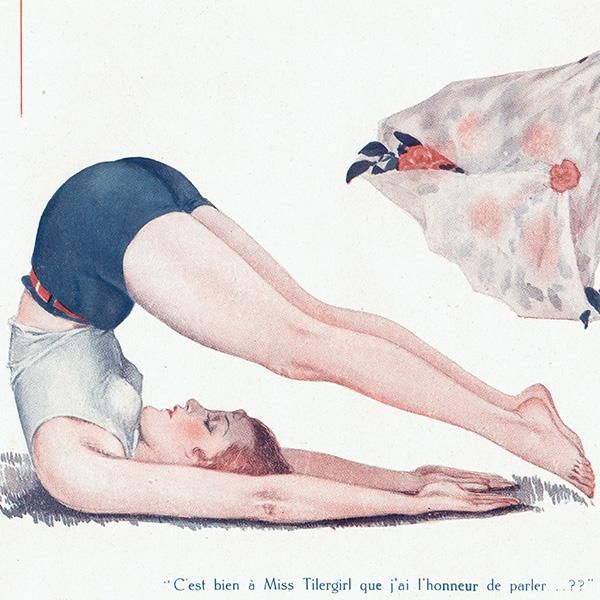 フランスの雑誌挿絵 1930年 ～LA VIE PARISIENNE～より