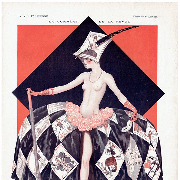 フランスの雑誌挿絵 1926年 〜LA VIE PARISIENNE〜より（ジョルジュ・レオネック/Georges Léonnec）0615