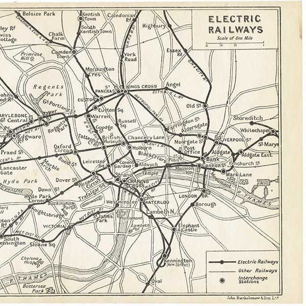 1930ǯ ɥ ŵŴƻ ơޥåסϿޡELECTRIC RAILWAYS | 047