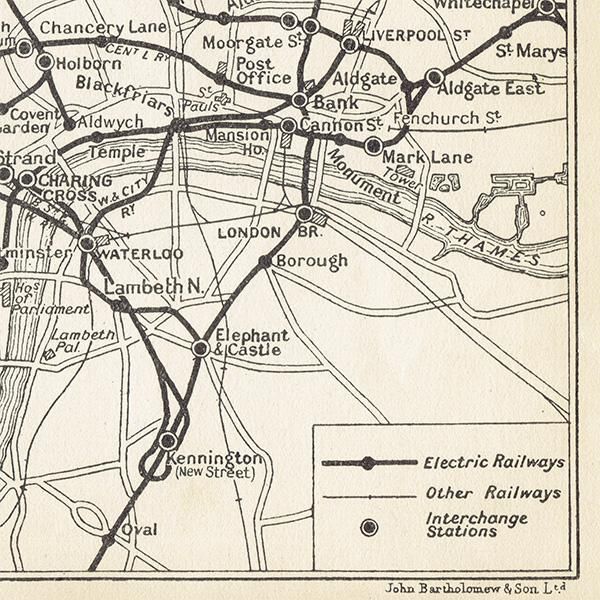 1930ǯ ɥ ŵŴƻ ơޥåסϿޡELECTRIC RAILWAYS | 047