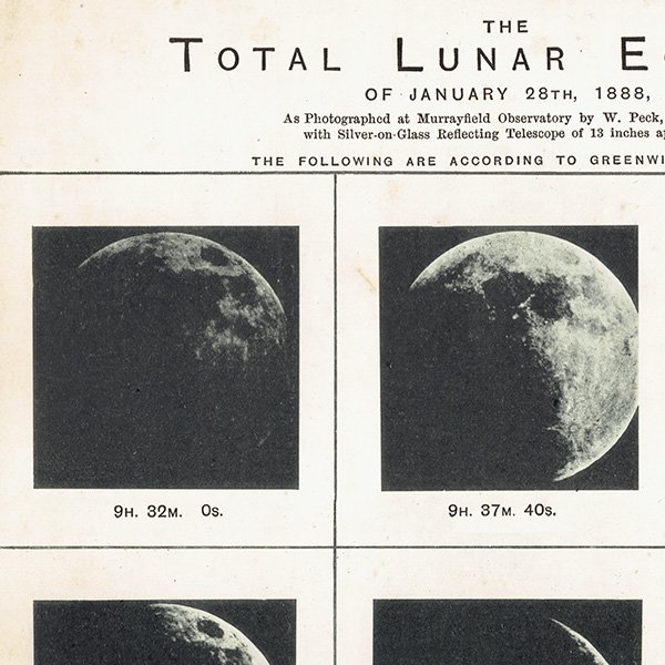 ŷʸء 1888ǯ128γ Total Lunar Eclipse 1890ǯ ꥹ ƥ ץ | 0065