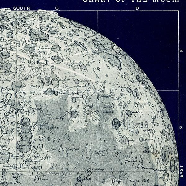 ŷʸء ο Chart of the Moon 1890ǯ ꥹ ƥ ץ | 0066