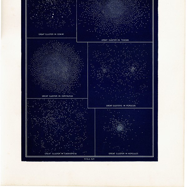 ŷʸء  Star Clusters  1890ǯ ꥹ ƥ ץ | 0073