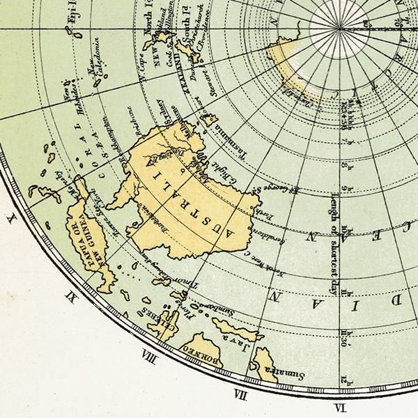 ŷʸء Ͽ Chart of the World  1890ǯ ꥹ ƥ ץ | 0077