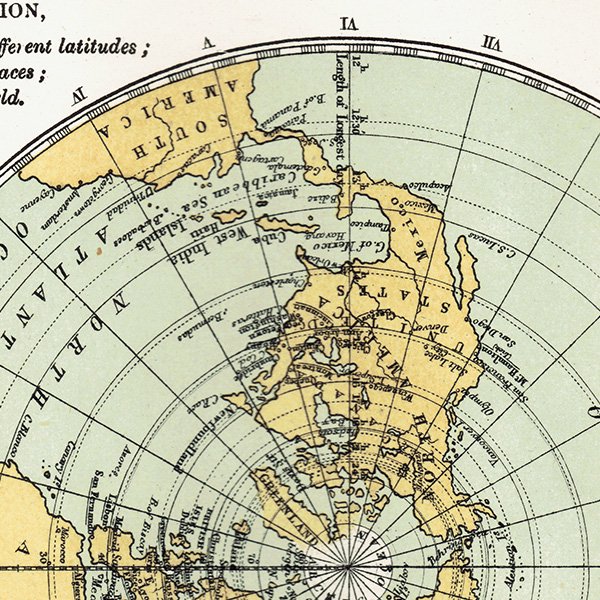 天文学】 天体図 南半球 星座マップ Map for the Southern Hemisphere