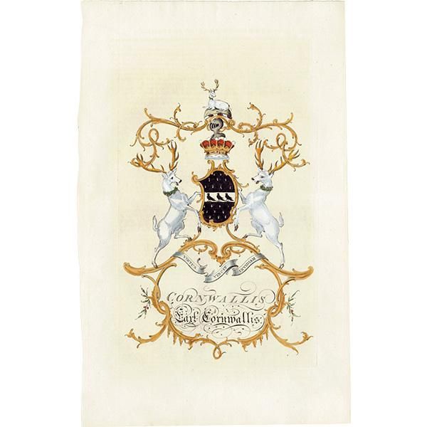 紋章 / coat of arms コーンウォリス伯爵(Earl Cornwallis 紋章 / coat of arms コーンウォリス伯爵(Earl Cornwallis