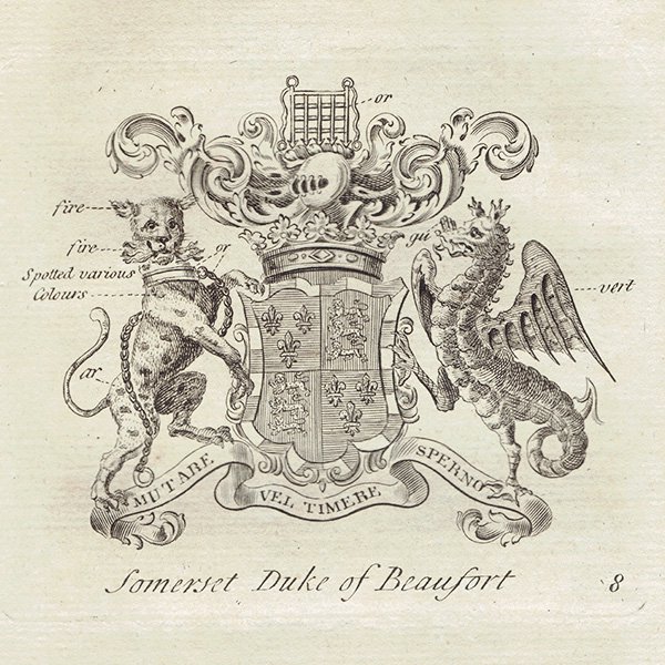 ѹ² Somerset Duke of Beaufort ȥꥢ ꥹ ƥ ץ 1779ǯ  |  1113