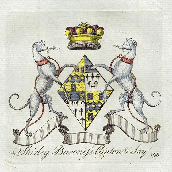 英国貴族の紋章 「Shirley Baroness Clinton & Say