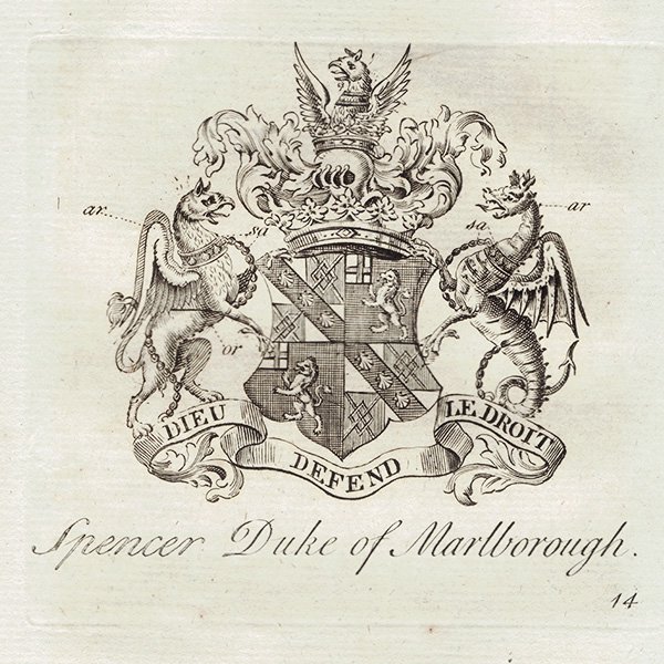 ѹ² Spencer Duke of Marlborough ȥꥢ ꥹ ƥ ץ 1779ǯ  |  1126