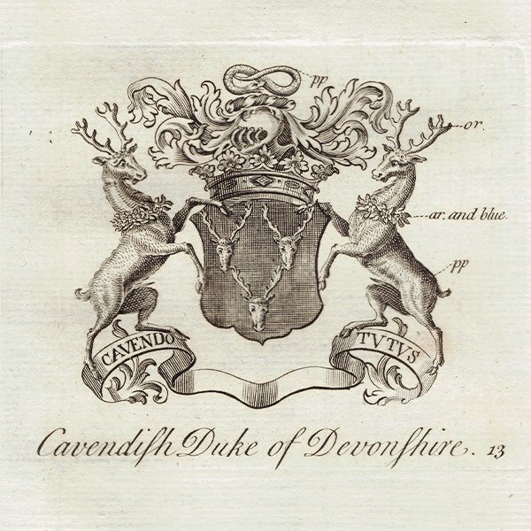 ѹ² Cavendish Duke of Devonshire ȥꥢ ꥹ ƥ ץ 1779ǯ  |  1127
