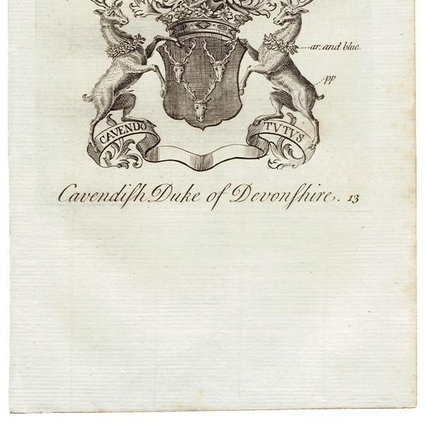 ѹ² Cavendish Duke of Devonshire ȥꥢ ꥹ ƥ ץ 1779ǯ  |  1127