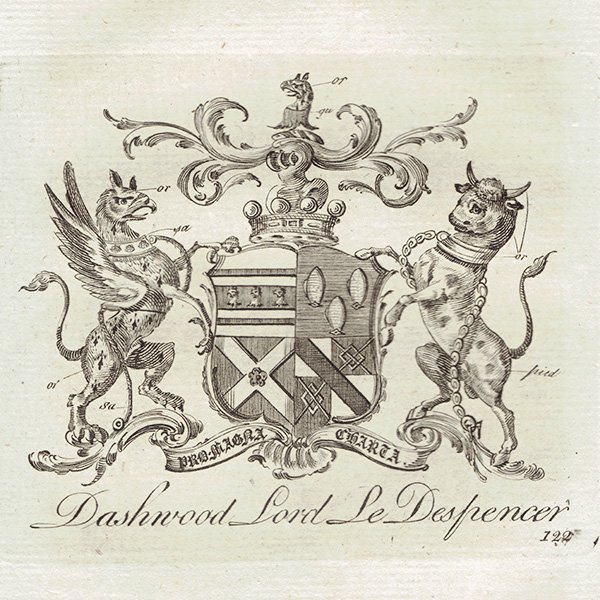ѹ² Dashwood Lord Le Despencer ȥꥢ ꥹ ƥ ץ 1779ǯ  |  1130