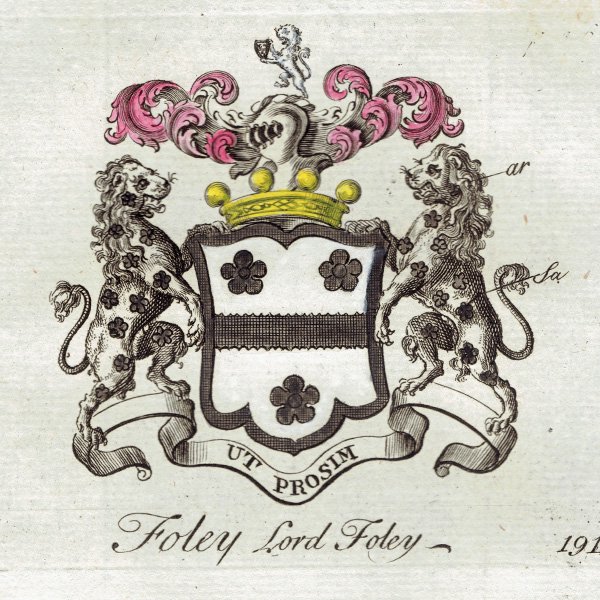 ѹ² Foley Lord Foleyʥե꡼˼ߡˡ ȥꥢ ꥹ ƥ ץ 1779ǯ  |  1137