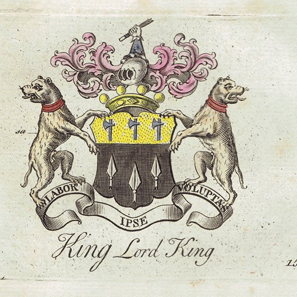 ѹ² King Lord King ȥꥢ ꥹ ƥ ץ 1779ǯ  |  1140