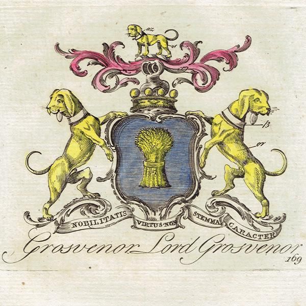 英国貴族の紋章 「Perceval Lord Lovel and Holland