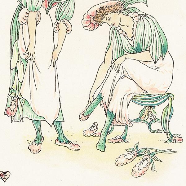 륿쥤Walter Crane A Flower Weddingʥեǥ󥰡ˡ ĥ꥽ 1905ǯ  | 1147